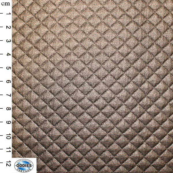 Diamond Quilted Fabric Champagne, On Sale
